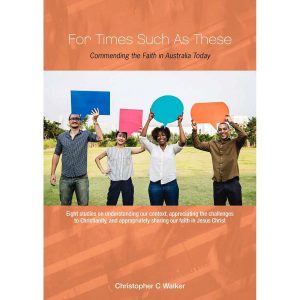 For Times Such as These book cover showing four people holding colourful speech bubbles