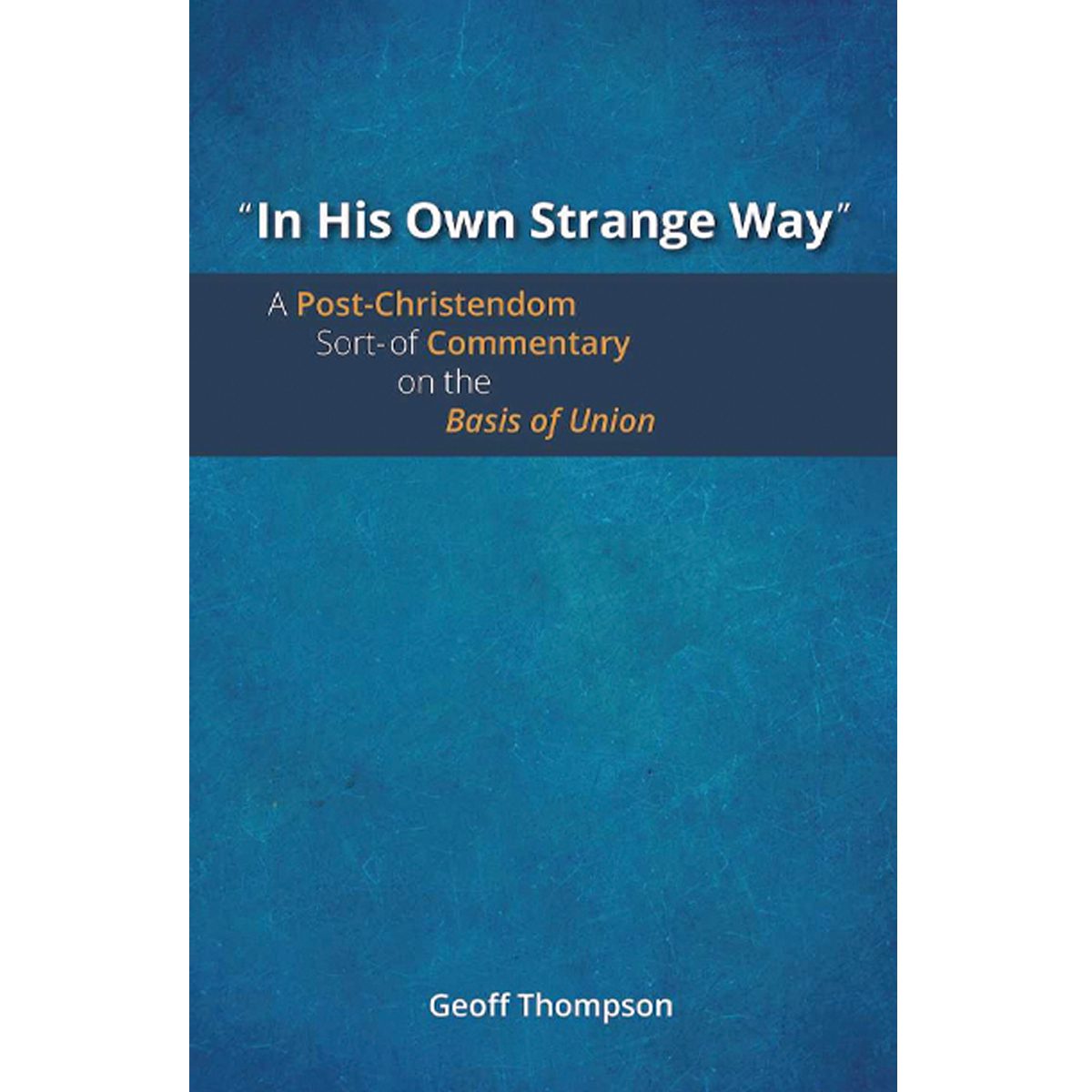In His Own Strange Way book cover