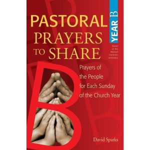 Pastoral Prayers to Share Year B book cover with hands in prayer