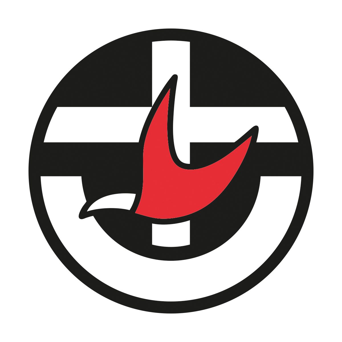 3 cm Uniting Church in Australia logo sticker
